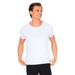 Men´s V-Neck T-Shirt hvid str. S