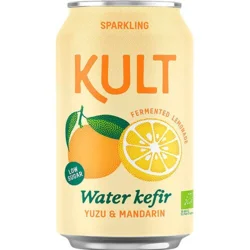 Vandkefir Yuzu & Mandarin Øko. - 33 cl.