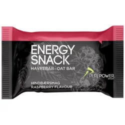 Energy Snack Havrebar Hindbær  - 60 gram