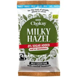 Bar Milky Hazel 39% Øko. - 70 gram