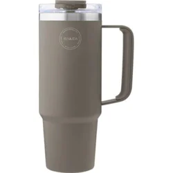 Thermo Cup with Straw Driftwood- 885 ml.