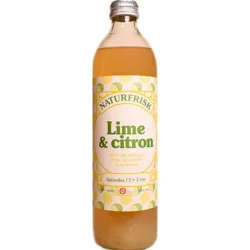 Lime & Citron saft Øko. - 500 ml.