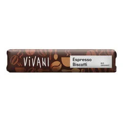 Vivani espresso biscotti bar Øko. - 45 gram