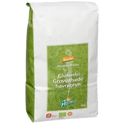 Aurion Glutenfri havregryn, grove Ø Demeter - 1 kg.