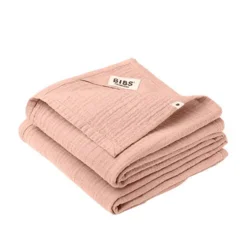 BIBS Muslin Cloth 2-pack 70x70 cm Blush