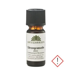 Citrongræsolie ØKO - 10 ml.