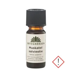 Muskatelsalvieolie - 10 ml.