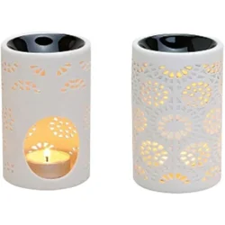 Duftlampe kniplingemønster