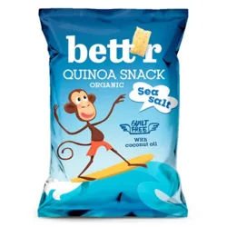 Quinoasnack havsalt Ø