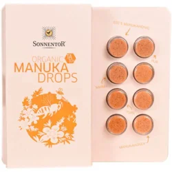 Sonnentor manuka honning drops TA10+ Øko. - 224 gram