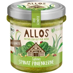 Smørepålæg Spinat og Pinjekerner Ø Farm Vegetables - 135 gram