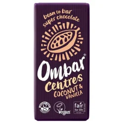 Ombar Kokos & Vanilje Øko. - 70 gram
