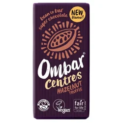 Ombar Hasselnødde trøffelfyld Øko. 70 gram