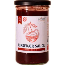 Kirsebær sauce Øko. - 290 gram
