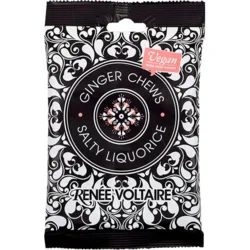 Ginger Chews Saltlakrids - 84 gram