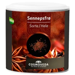 Sorte sennepsfrø hele Øko. -130 gram
