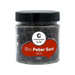 Peber sort hel Øko. - 100 gram