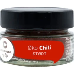 Chili stødt Øko. 30 gram