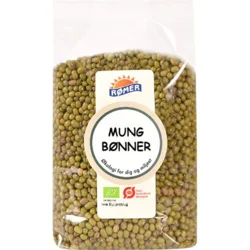 Mung bønner Øko. - 500 gram