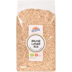 Brune lange ris Øko. - 1 kg.