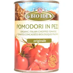 Tomater hakkede i ds. Øko. - 400 gram