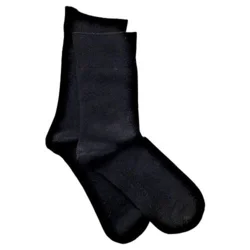 Strømper Bambus Sort str 37-41