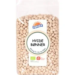 Bønner hvide Øko. - 500 gram
