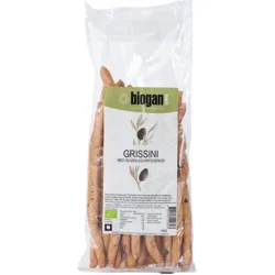Grissini m. oliven og krydderier Øko. - 160 gram