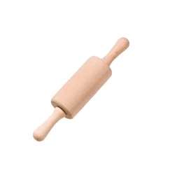 Børnekagerulle 17 cm i Bøgetræ - 1 stk