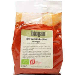 Sød røget paprika Øko. - 100 gram