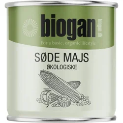 Majs søde på dåse Øko. - 160 gram
