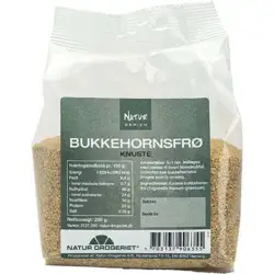 Bukkehornsfrø knust - 250 gram