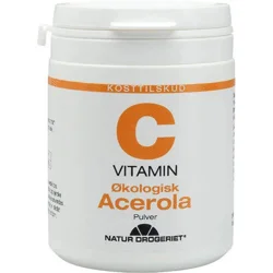 Acerola C-pulver Øko. - 100 gram