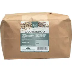 Lakridsrod skåret - 1 kg.