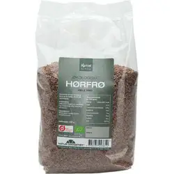 Hørfrø hele Øko. - 1 kg.