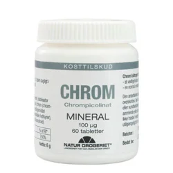 Chrom tabletter 100 ug