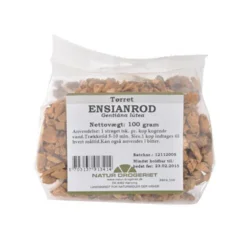 Ensianrod skåret - 100 gram