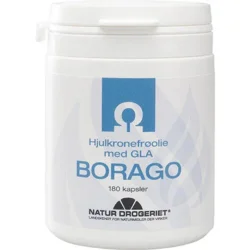 Borago hjulkroneolie - 180 kapsler