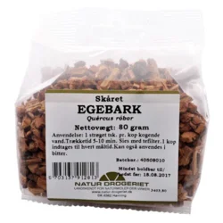 Egebark skåret - 80 gram