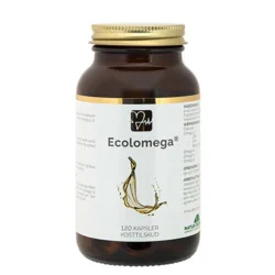 Ecolomega fiskeolie kapsler - 120 kapsler 