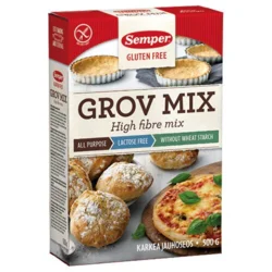 Brødmix grov glutenfri Semper - 500 gram