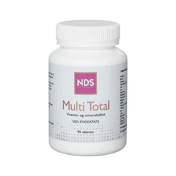 NDS Multi Total - multivit og mineral - 90 tabletter