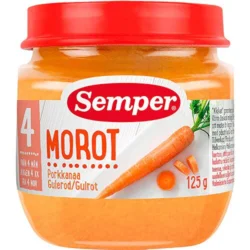 Gulerodsmos 4 mdr. - 125 gram