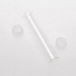 Testampul glas m. låg 2 ml. - 1 stk