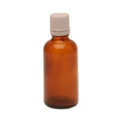 Flaske m. låg og dråbetæller (50 ml) - 1 stk