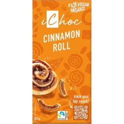 iChoc Cinnamon Roll (Kanelsnegl) Øko. - 80 gram
