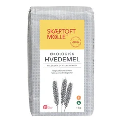 Hvedemel fuldkorn Øko. - 1 kg