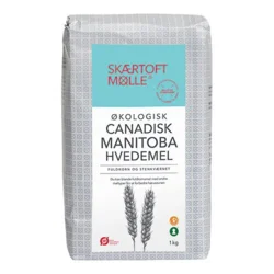 Manitoba hvedemel fuldkorn Øko. - 1 kg.
