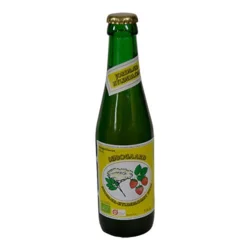 Jordbær-hyldeblomstdrik Øko. - 25 cl.