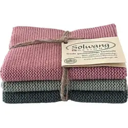 Gode gammeldags klarklude Rose/Sage kombi - 1 pk.